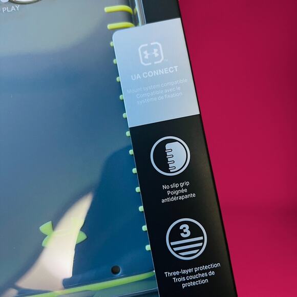 Moto Z2 Play Under Armour Case Cell Phone Drop Protection UA No Slip Grip - Picture 4 of 8